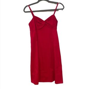 The Limited Red Cotton Dress (4)